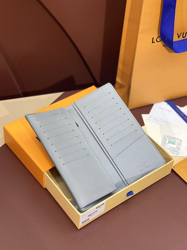 LOUIS VUITTON 財布 ポルトフォイユ・ブラザ 長財布 二つ折り モノグラム・シャドウ M81335 超N品 - 画像 (7)