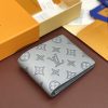 LOUIS VUITTON モノグラムシャドウ ポルトフォイユミュルティプル M81383 グレー 二つ折り財布 超N品 - 画像 (8)