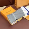 LOUIS VUITTON モノグラムシャドウ ポルトフォイユミュルティプル M81383 グレー 二つ折り財布 超N品 - 画像 (7)