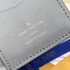 LOUIS VUITTON カードケース M81382 モノグラム・シャドウレザー グレー GRIS ANTHRACITE 超N品 - 画像 (4)