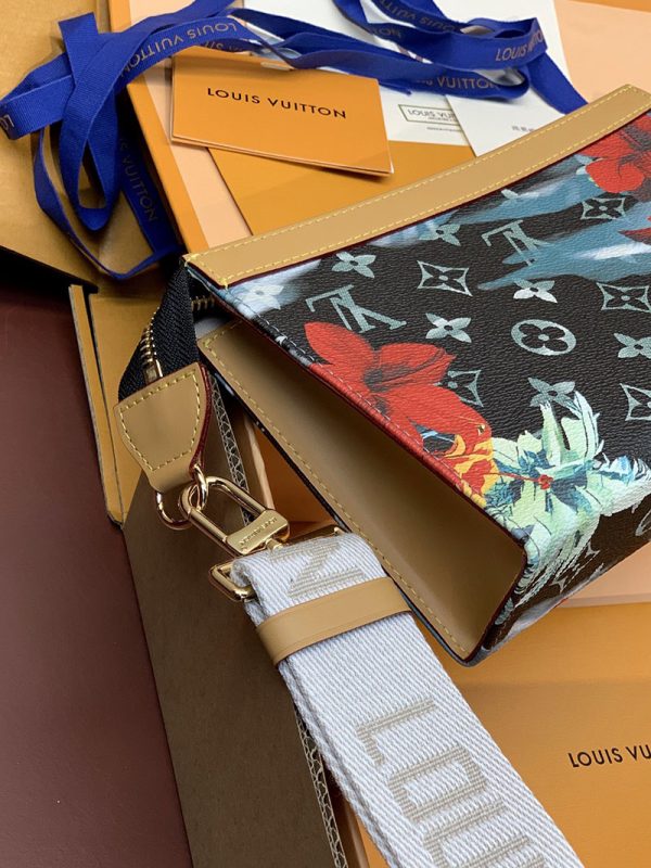 LOUIS VUITTON ガストン･ウェアラブル ウォレット M83466 ネイビーブルー 超N品 ルイヴィトン ショルダーバッグ 人気 - 画像 (7)