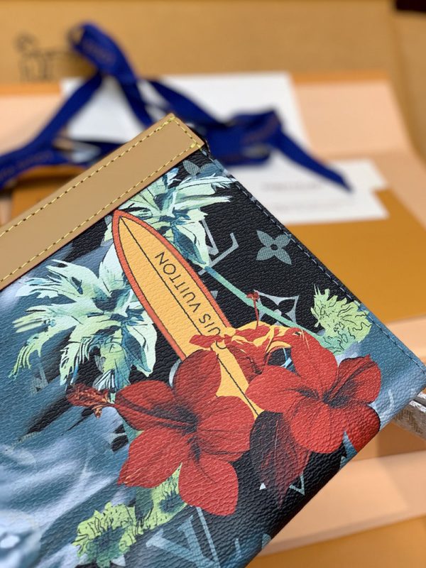 LOUIS VUITTON ガストン･ウェアラブル ウォレット M83466 ネイビーブルー 超N品 ルイヴィトン ショルダーバッグ 人気 - 画像 (6)