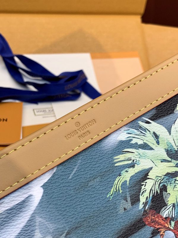 LOUIS VUITTON ガストン･ウェアラブル ウォレット M83466 ネイビーブルー 超N品 ルイヴィトン ショルダーバッグ 人気 - 画像 (5)