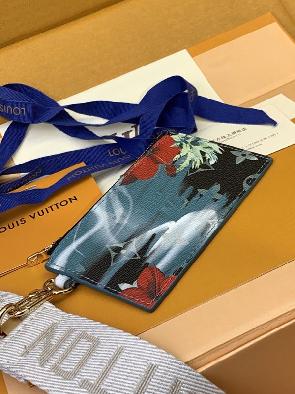 LOUIS VUITTON ガストン･ウェアラブル ウォレット M83466 ネイビーブルー 超N品 ルイヴィトン ショルダーバッグ 人気 - 画像 (4)