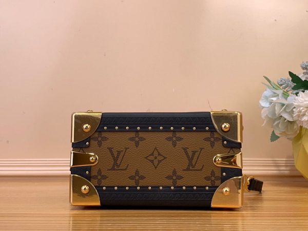 LOUIS VUITTON M11206 ミニ スクエア トランク ブラウン 超N品 ルイヴィトン ボックスバッグ - 画像 (7)