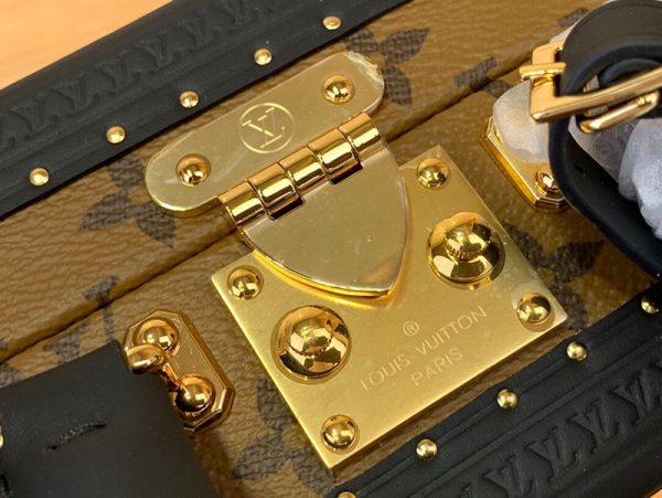 LOUIS VUITTON M11206 ミニ スクエア トランク ブラウン 超N品 ルイヴィトン ボックスバッグ - 画像 (6)