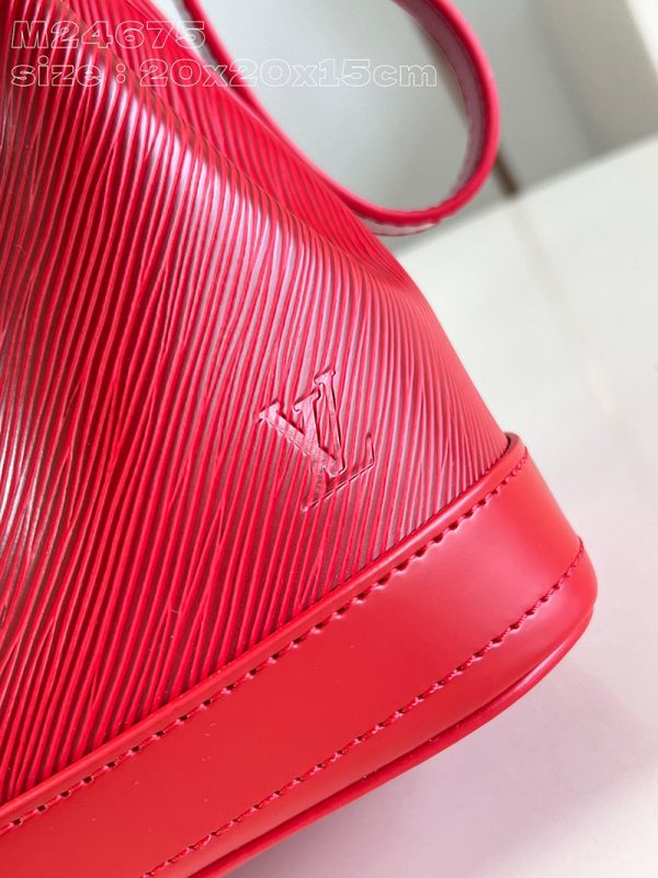 LOUIS VUITTON ノエ BB M24675 レッド 超N品 ルイヴィトン バケツバッグ 新品 - 画像 (9)