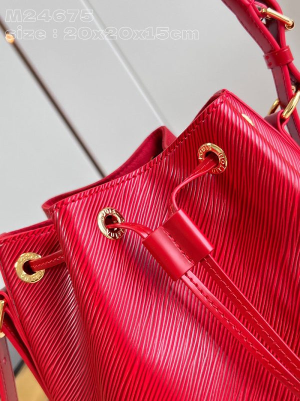 LOUIS VUITTON ノエ BB M24675 レッド 超N品 ルイヴィトン バケツバッグ 新品 - 画像 (8)