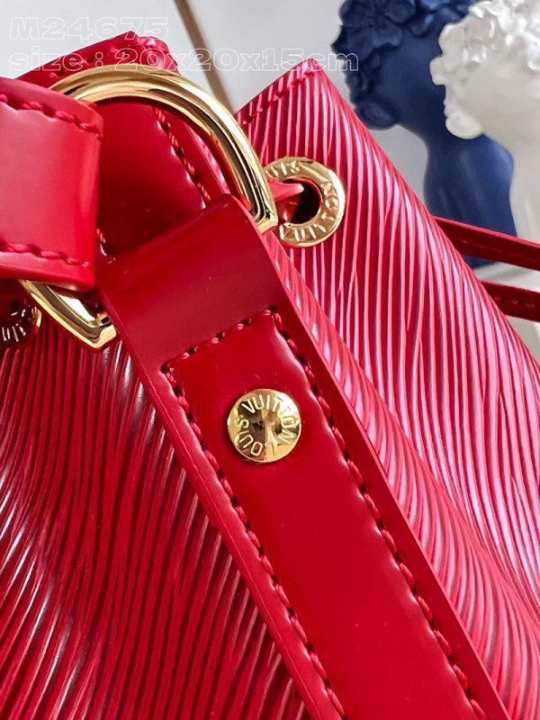 LOUIS VUITTON ノエ BB M24675 レッド 超N品 ルイヴィトン バケツバッグ 新品 - 画像 (6)
