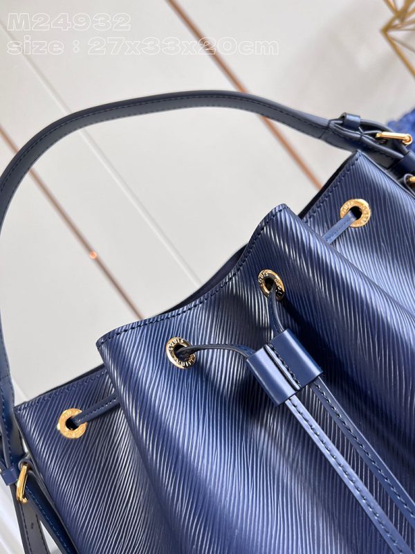 LOUIS VUITTON ノエ MM M24932 ネイビー ブルー 超N品 ルイヴィトン バケツバッグ 新品 - 画像 (8)