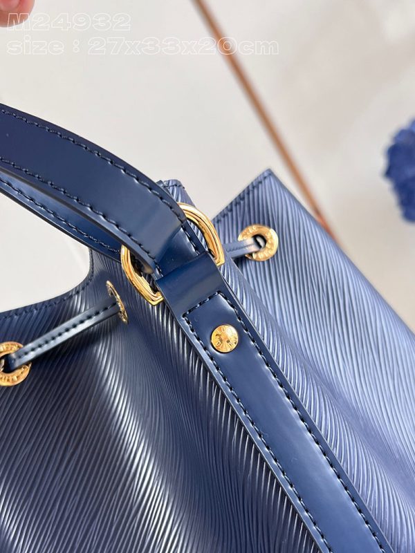 LOUIS VUITTON ノエ MM M24932 ネイビー ブルー 超N品 ルイヴィトン バケツバッグ 新品 - 画像 (6)