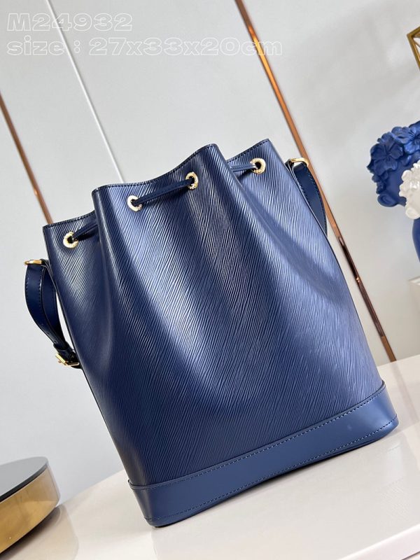 LOUIS VUITTON ノエ MM M24932 ネイビー ブルー 超N品 ルイヴィトン バケツバッグ 新品 - 画像 (4)