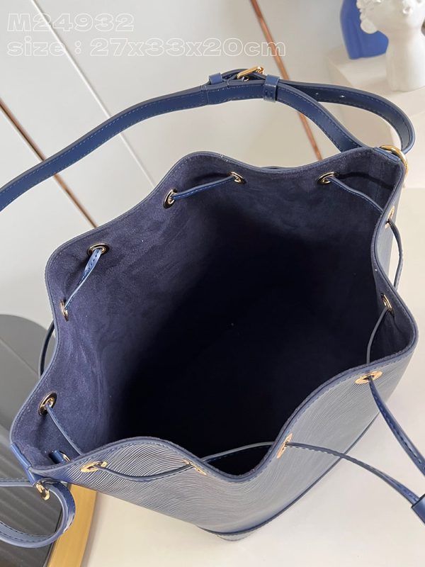 LOUIS VUITTON ノエ MM M24932 ネイビー ブルー 超N品 ルイヴィトン バケツバッグ 新品 - 画像 (2)