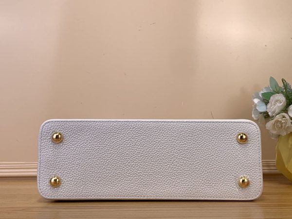 LOUIS VUITTON カプシーヌ MM lv301747 ホワイト/ピンク レディース 2WAYバッグ 超N品 ヴィトン カプシーヌ 値段 - 画像 (8)