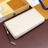 LOUIS VUITTON 長財布 ジッピー・ウォレット モノグラム・アンプラント M82212 クレーム 超N品 - 画像 (8)