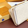 LOUIS VUITTON 長財布 ジッピー・ウォレット モノグラム・アンプラント M82212 クレーム 超N品 - 画像 (3)