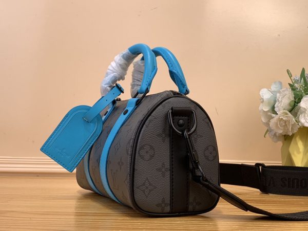 LOUIS VUITTON モノグラム エクリプス リバース キーポル バンドリエール M11645 ボストンバッグ 超N品 - 画像 (9)