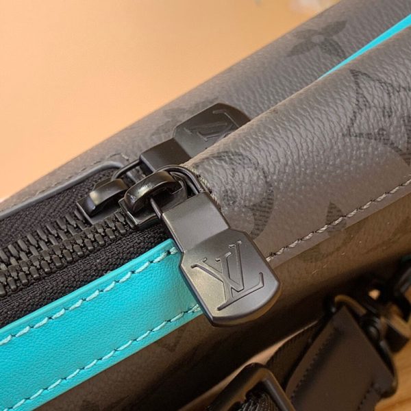 LOUIS VUITTON M11703 アヴェニュー・スリングバッグ ターコイズ モノグラム・エクリプスリバース 超N品 - 画像 (5)
