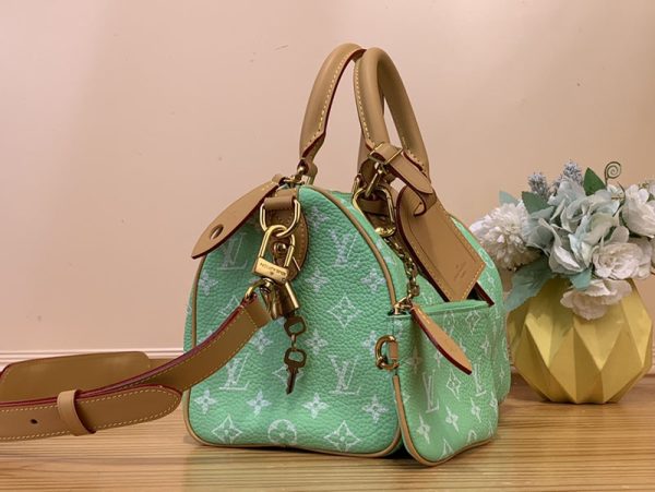 LOUIS VUITTON スピーディ P9 バンドリエール 25 フローズンライム M24435 超N品 ルイヴィトン メンズ バッグ 新作 - 画像 (9)