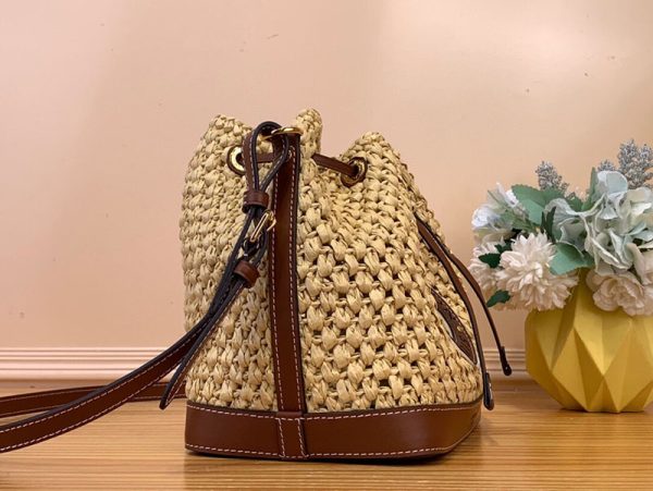 LOUIS VUITTON ショルダーバッグ ノエBB ラフィア M24722 バッグ 超N品 ルイヴィトン エピ ノエ 流行 - 画像 (9)