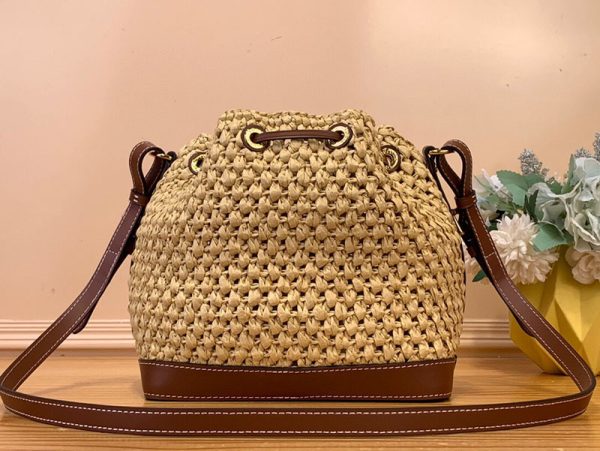 LOUIS VUITTON ショルダーバッグ ノエBB ラフィア M24722 バッグ 超N品 ルイヴィトン エピ ノエ 流行 - 画像 (8)