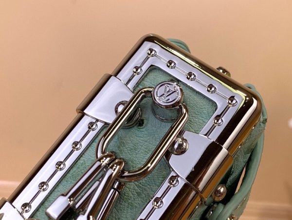 LOUIS VUITTON スリム トランク ノワール lv301772 フォレスト グリーン 超N品 ルイヴィトン バッグ レディース - 画像 (4)