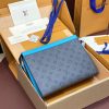LOUIS VUITTON M11466 ポシェット・ヴォワヤージュ MM ターコイズ 超N品 ルイヴィトン クラッチバッグ メンズ - 画像 (9)