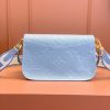 逸品 ルイヴィトン M46846 ディアヌ NM PM ショルダー オランプ ブルー LOUIS VUITTON ルイヴィトン ショルダーバッグ 人気 - 画像 (3)