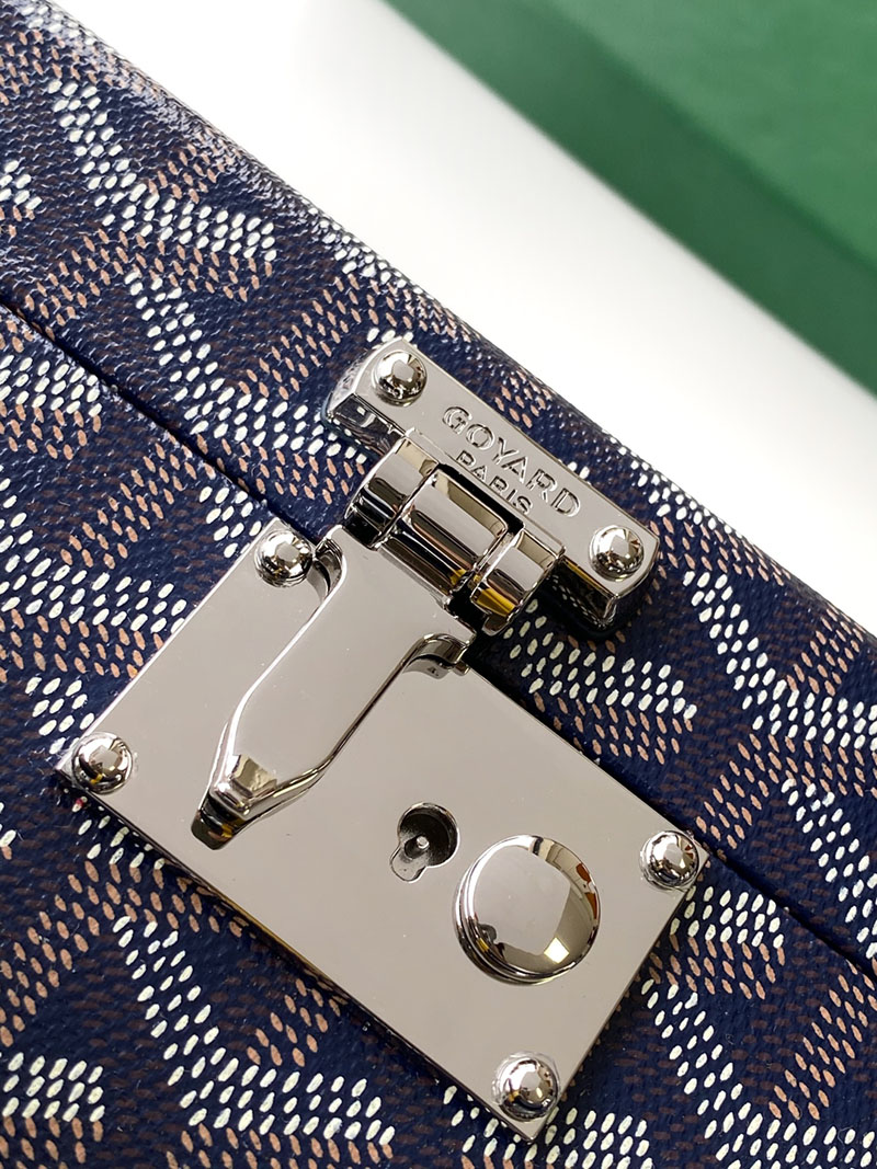 GOYARD ゴヤール ジュー・ウォッチトランク 8本用 JOUXMMT08TY12TY12P ネイビーブルー 超N品 ゴヤール 時計ケース 定価GOYARD ゴヤール ジュー・ウォッチトランク 8本用 JOUXMMT08TY12TY12P ネイビーブルー 超N品 ゴヤール 時計ケース 定価 - 画像 (9)