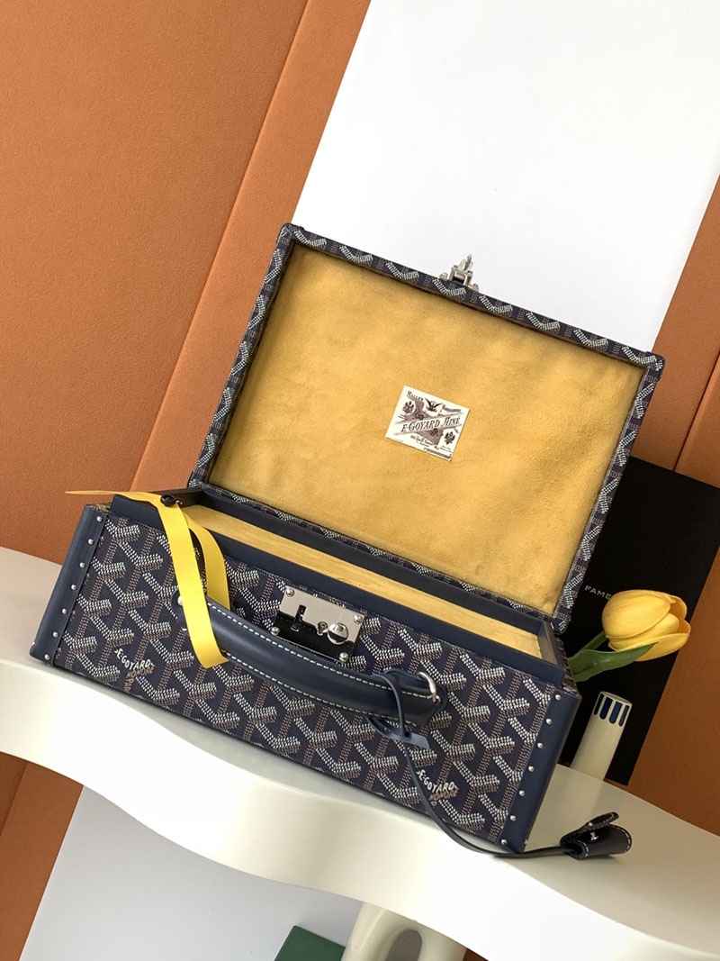 GOYARD ゴヤール ジュー・ウォッチトランク 8本用 JOUXMMT08TY12TY12P ネイビーブルー 超N品 ゴヤール 時計ケース 定価GOYARD ゴヤール ジュー・ウォッチトランク 8本用 JOUXMMT08TY12TY12P ネイビーブルー 超N品 ゴヤール 時計ケース 定価 - 画像 (3)