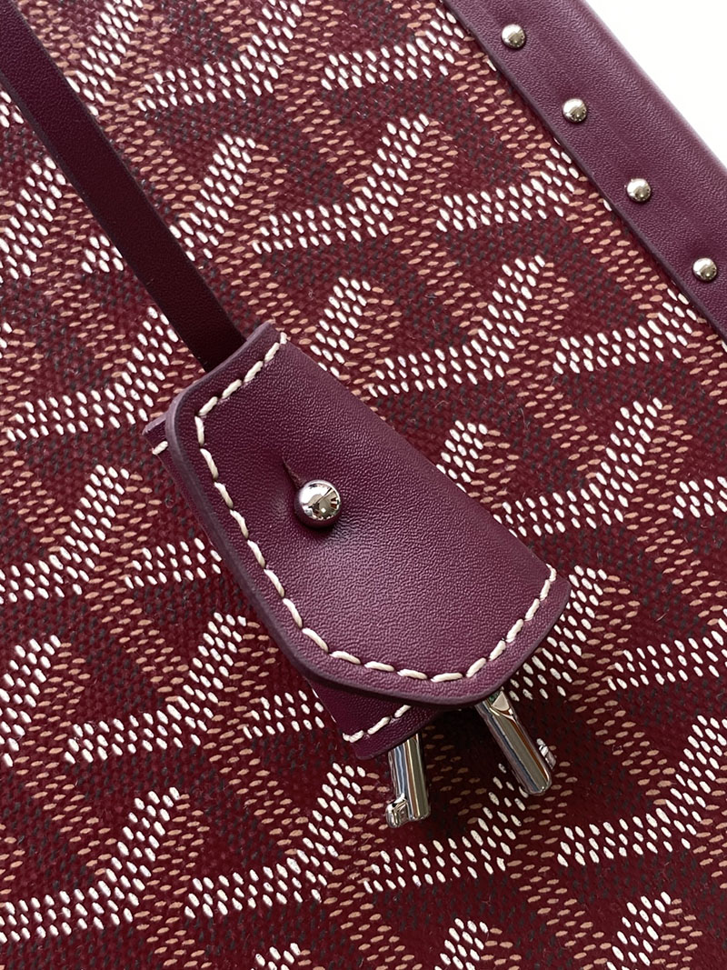 GOYARD ゴヤール ジュー・ウォッチトランク 8本用 JOUXMMT08TY33TY33P バーガンディ 超N品 ゴヤール 時計ケース 定価 - 画像 (4)