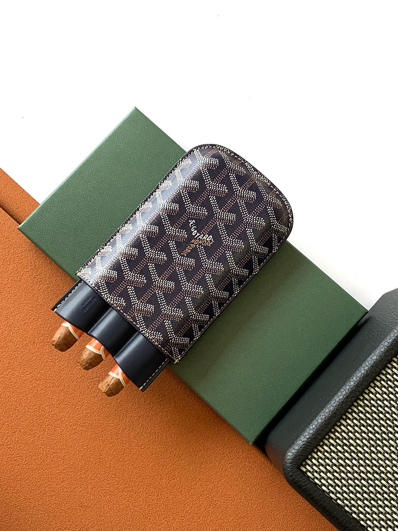 GOYARD ゴヤール チャーチル シガーケース3本用 CHURCHMMLTY12CL12X ネイビーブルー 超N品 ゴヤール アウトレット店舗 - 画像 (9)