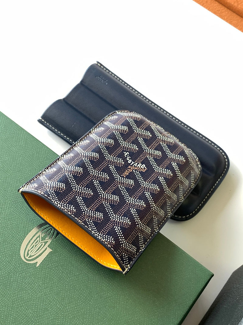 GOYARD ゴヤール チャーチル シガーケース3本用 CHURCHMMLTY12CL12X ネイビーブルー 超N品 ゴヤール アウトレット店舗 - 画像 (7)
