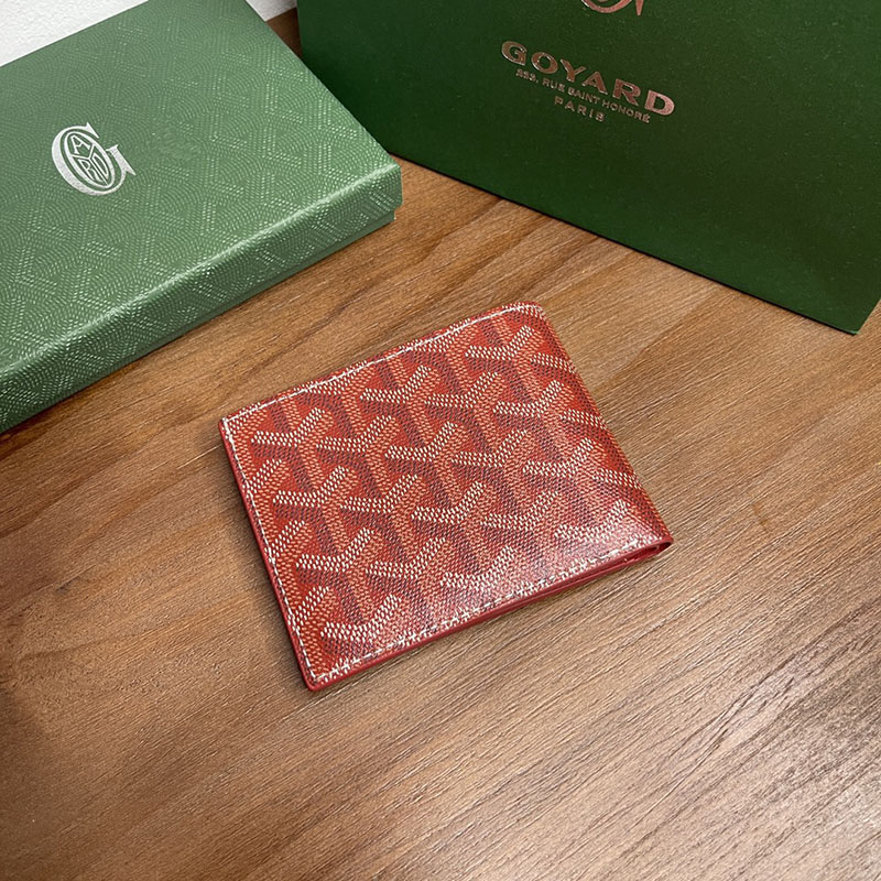GOYARD ゴヤール ヴィクトワール ウォレット VICTO8PMLTY02CL02X レッド 超N品 ゴヤール 財布 レディース 人気 - 画像 (6)