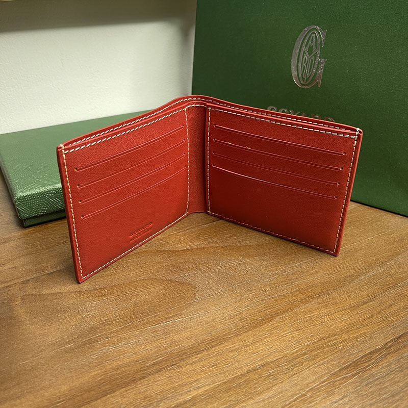 GOYARD ゴヤール ヴィクトワール ウォレット VICTO8PMLTY02CL02X レッド 超N品 ゴヤール 財布 レディース 人気 - 画像 (4)