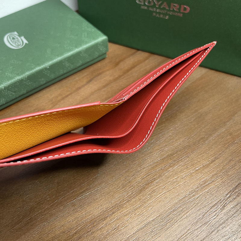 GOYARD ゴヤール ヴィクトワール ウォレット VICTO8PMLTY02CL02X レッド 超N品 ゴヤール 財布 レディース 人気 - 画像 (3)