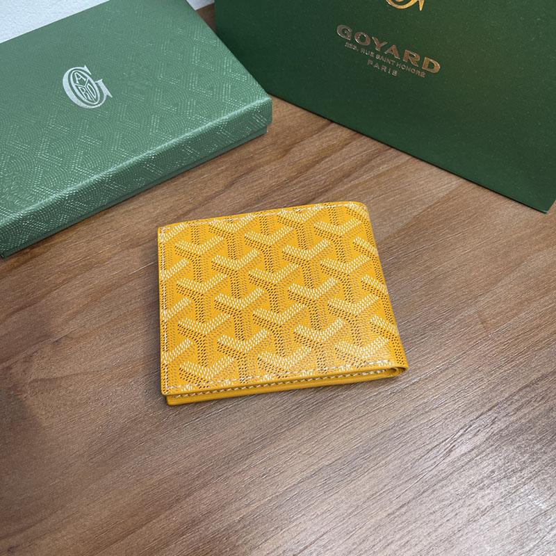 GOYARD ゴヤール ヴィクトワール ウォレット VICTO8PMLTY08CL08X イエロー 超N品 ゴヤール 財布 レディース 人気 - 画像 (6)