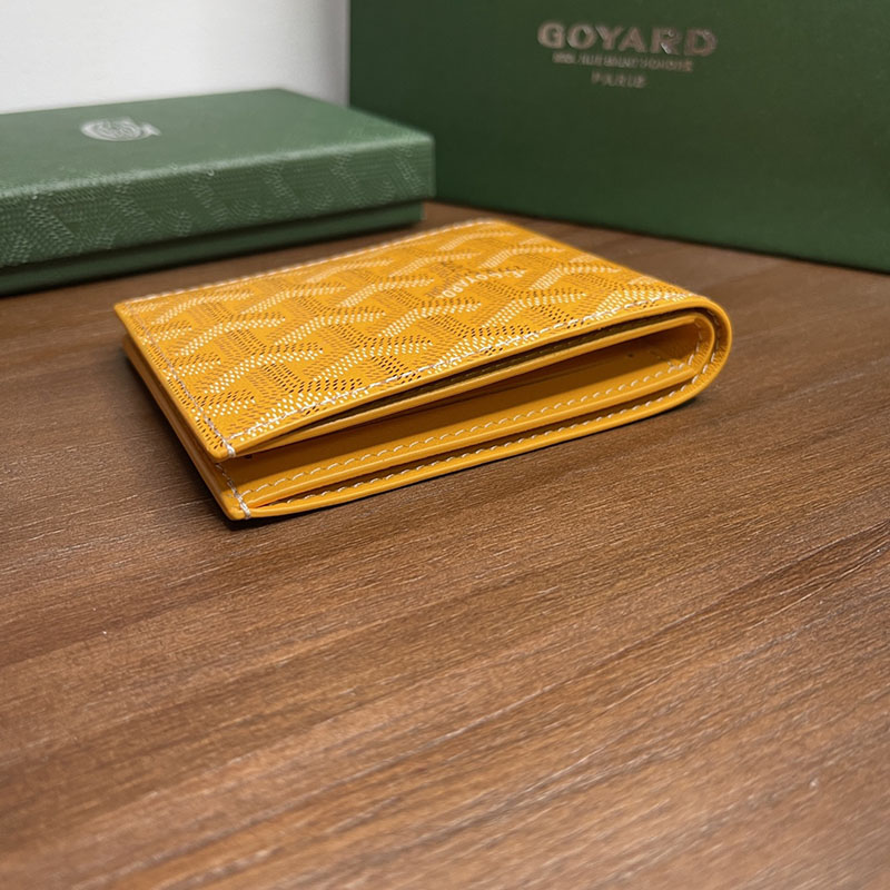 GOYARD ゴヤール ヴィクトワール ウォレット VICTO8PMLTY08CL08X イエロー 超N品 ゴヤール 財布 レディース 人気 - 画像 (5)