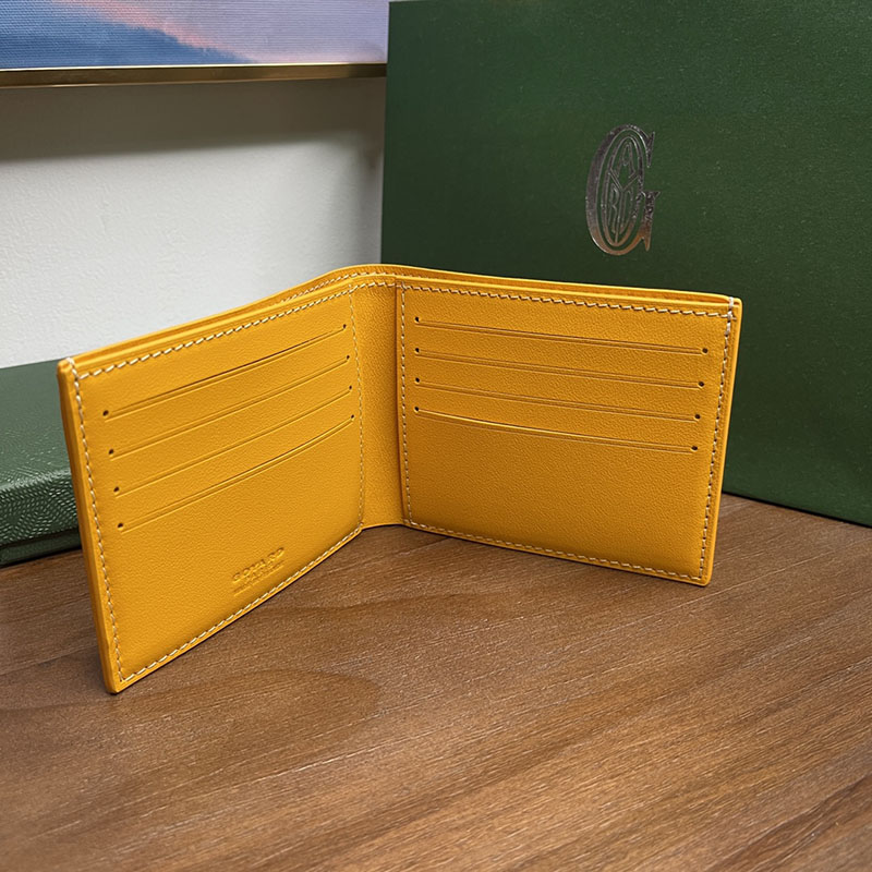 GOYARD ゴヤール ヴィクトワール ウォレット VICTO8PMLTY08CL08X イエロー 超N品 ゴヤール 財布 レディース 人気 - 画像 (4)