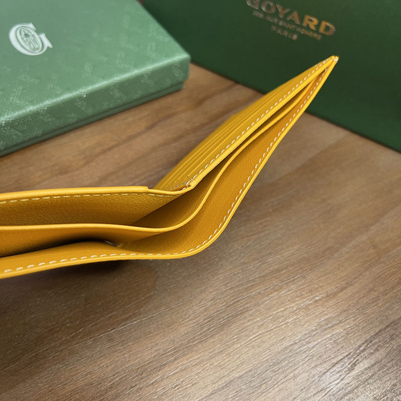 GOYARD ゴヤール ヴィクトワール ウォレット VICTO8PMLTY08CL08X イエロー 超N品 ゴヤール 財布 レディース 人気 - 画像 (3)