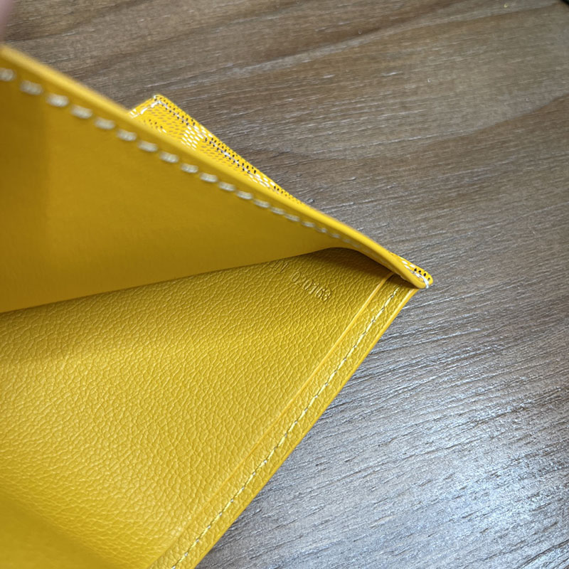 GOYARD ゴヤール ヴィクトワール ウォレット VICTO8PMLTY08CL08X イエロー 超N品 ゴヤール 財布 レディース 人気 - 画像 (2)