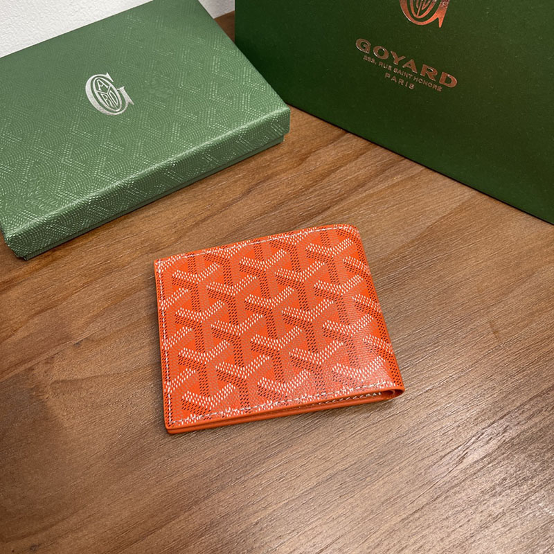 GOYARD ゴヤール ヴィクトワール ウォレット VICTO8PMLTY07CL07X オレンジ 超N品 ゴヤール 財布 レディース 人気 - 画像 (6)
