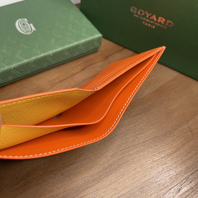 GOYARD ゴヤール ヴィクトワール ウォレット VICTO8PMLTY07CL07X オレンジ 超N品 ゴヤール 財布 レディース 人気 - 画像 (3)
