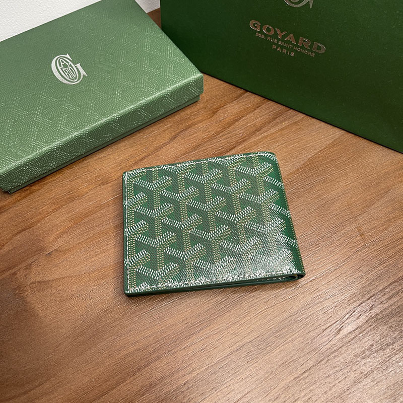 GOYARD ゴヤール ヴィクトワール ウォレット VICTO8PMLTY09CL09X グリーン 超N品 ゴヤール 財布 芸能人 - 画像 (6)