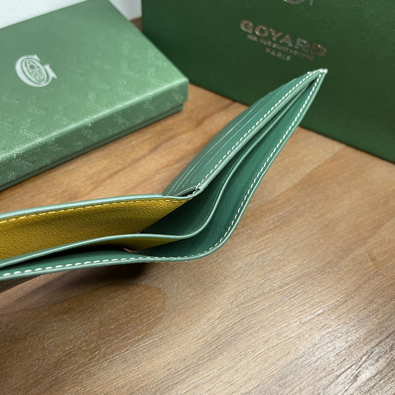 GOYARD ゴヤール ヴィクトワール ウォレット VICTO8PMLTY09CL09X グリーン 超N品 ゴヤール 財布 芸能人 - 画像 (3)
