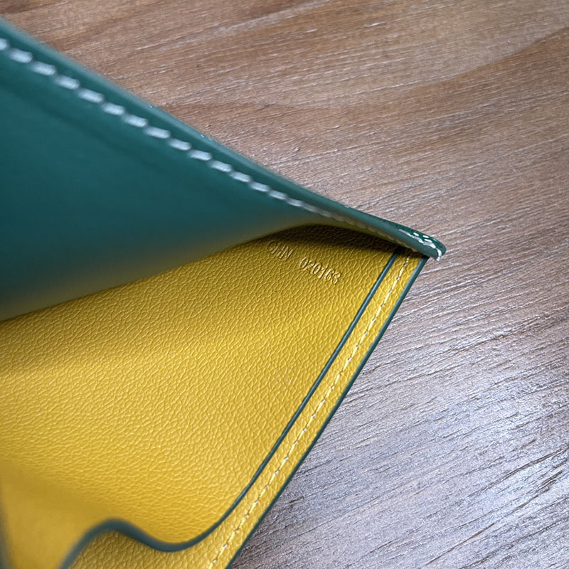 GOYARD ゴヤール ヴィクトワール ウォレット VICTO8PMLTY09CL09X グリーン 超N品 ゴヤール 財布 芸能人 - 画像 (2)