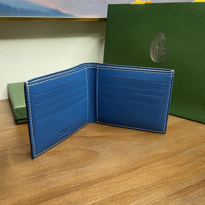 GOYARD ゴヤール ヴィクトワール ウォレット VICTO8PMLTY10CL10X スカイブルー 超N品 ゴヤール 財布 芸能人 - 画像 (4)
