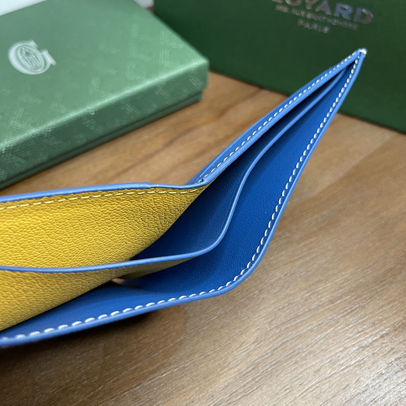 GOYARD ゴヤール ヴィクトワール ウォレット VICTO8PMLTY10CL10X スカイブルー 超N品 ゴヤール 財布 芸能人 - 画像 (3)