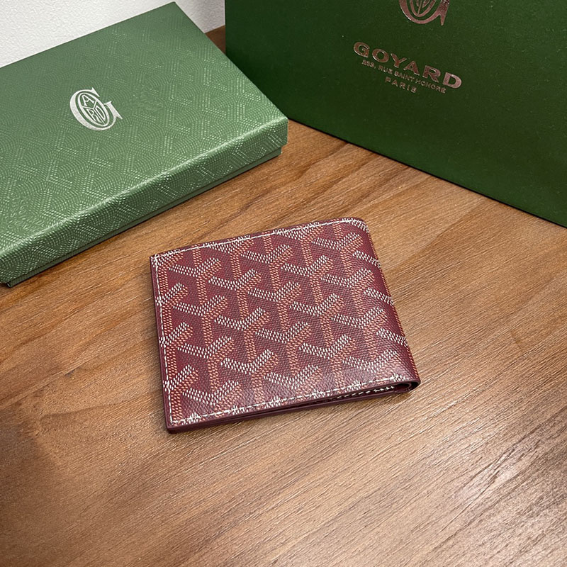 GOYARD ゴヤール ヴィクトワール ウォレット VICTO8PMLTY33CL33X バーガンディ 超N品 ゴヤール 財布 芸能人 - 画像 (6)