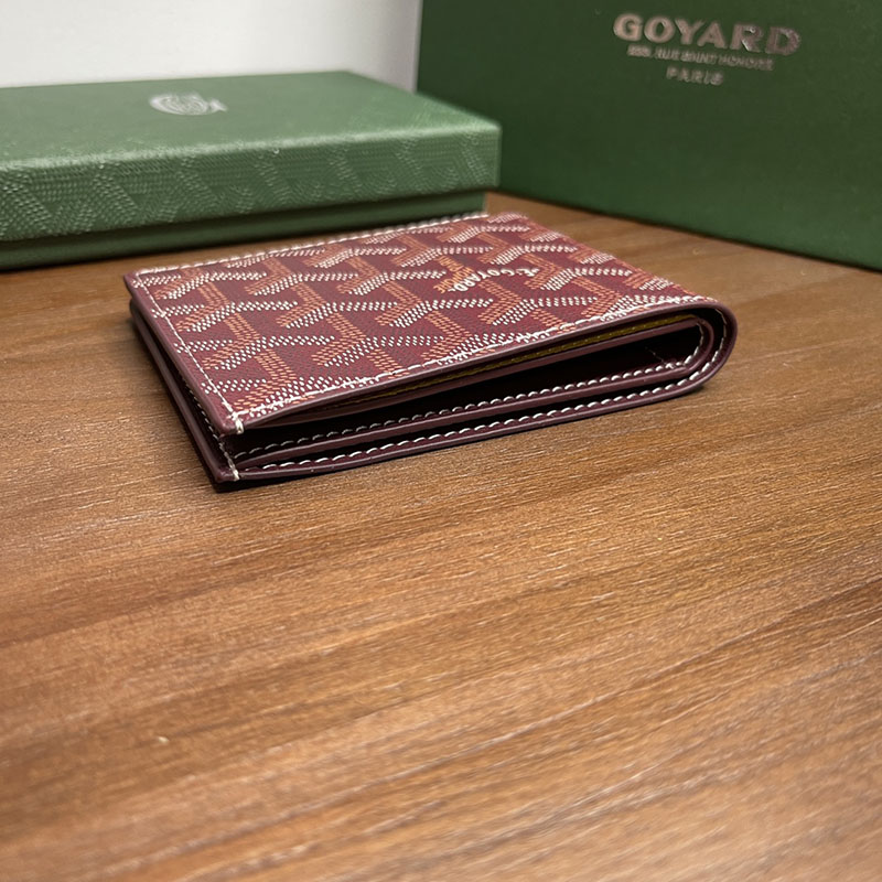 GOYARD ゴヤール ヴィクトワール ウォレット VICTO8PMLTY33CL33X バーガンディ 超N品 ゴヤール 財布 芸能人 - 画像 (5)